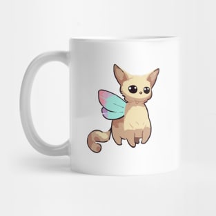 Cat X Butterfly AKA CATTERFLY | Cat and Butterfly Mug